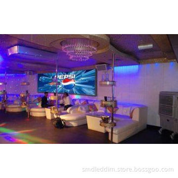 P3.91 rental LED screen 500 * 500 slim cabinet for stage We
